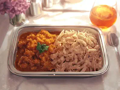 Nockerl mit Gulasch Rezeptbild zu Nockerl mit Gulasch